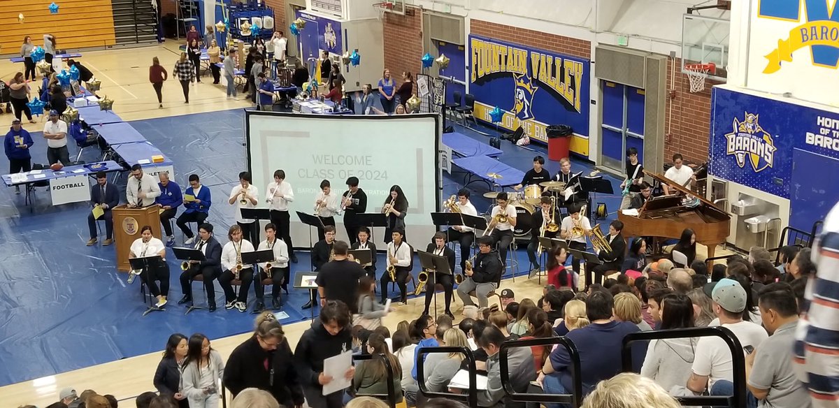 officialFVRR's tweet photo. Thank you Jazz Band for performing at 8th Grade Night! Everyone sounded amazing ! https://t.co/WlUBlpoDC7