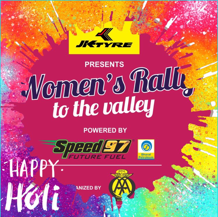 Womensrallywiaa's tweet photo. #HappyHoli #Holi2020 #MeraRangMeriHoli #womensrallytothevalley #wiaa #jktyre #aambyvalley #ncpa #BPCL #Holi #bestrongbesafe https://t.co/w8531uYIuh
