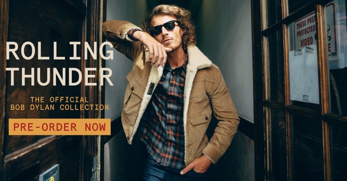 Bobdyla75012374's tweet photo. New York City design label @barkingironsny just released a 16-pc limited edition collection echoing Bob Dylan’s iconic style. Pre-order now.
#dylanrollingthunder #barkingirons
See the entire collection:
https://t.co/kEVkpWD0jA… https://t.co/ehu6LqbdjV