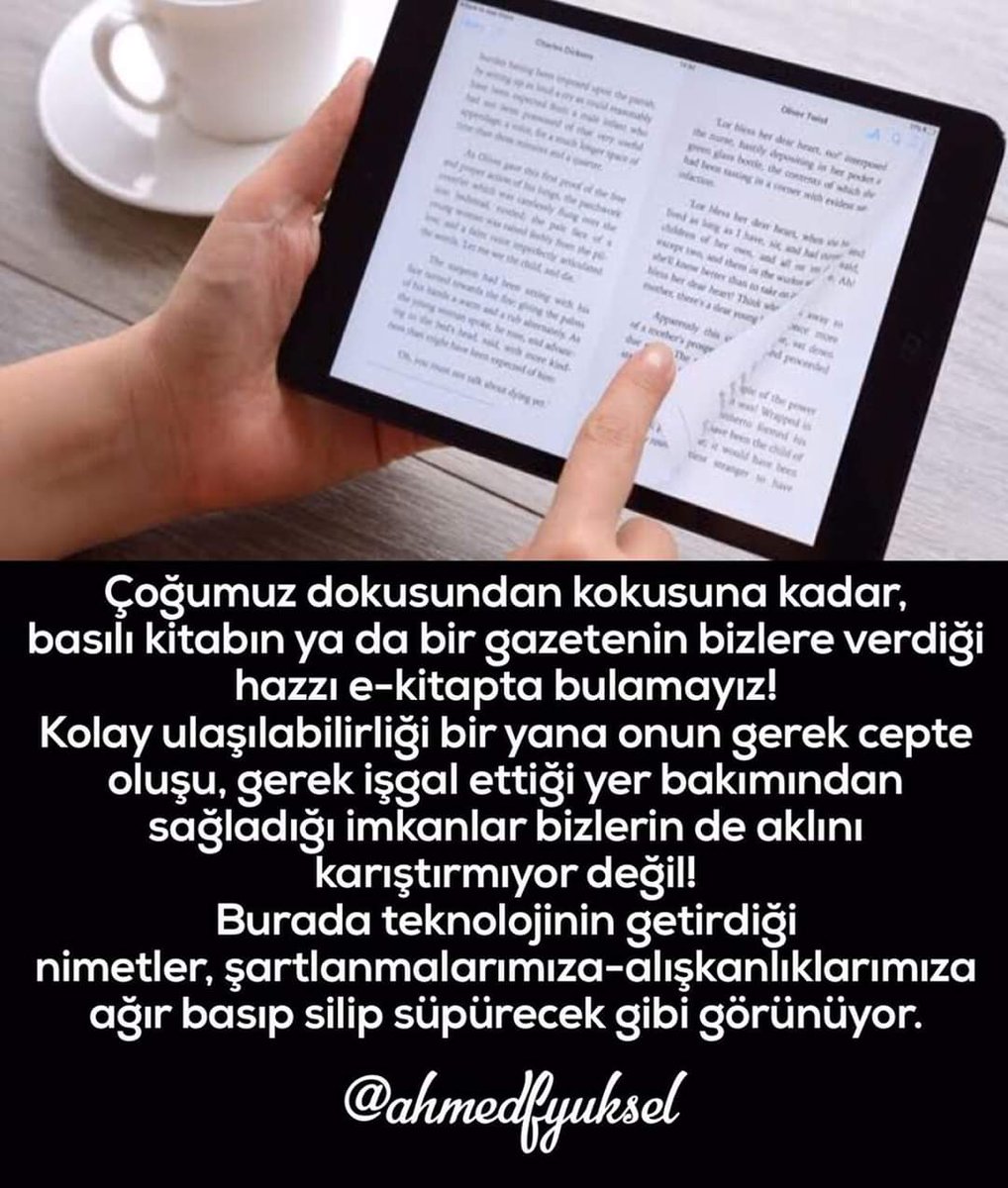 VahdetiVcud's tweet photo. $kitap #gazete #kitapkokusu #doku #koku #basılıkitap #matbaa #ekitap #egazete #cepte #teknoloji #nimet #şarltlanmalar #yeniçağ #yazar #ahmedfyuksel @ahmedfyuksel https://t.co/FQYjmSLPbe