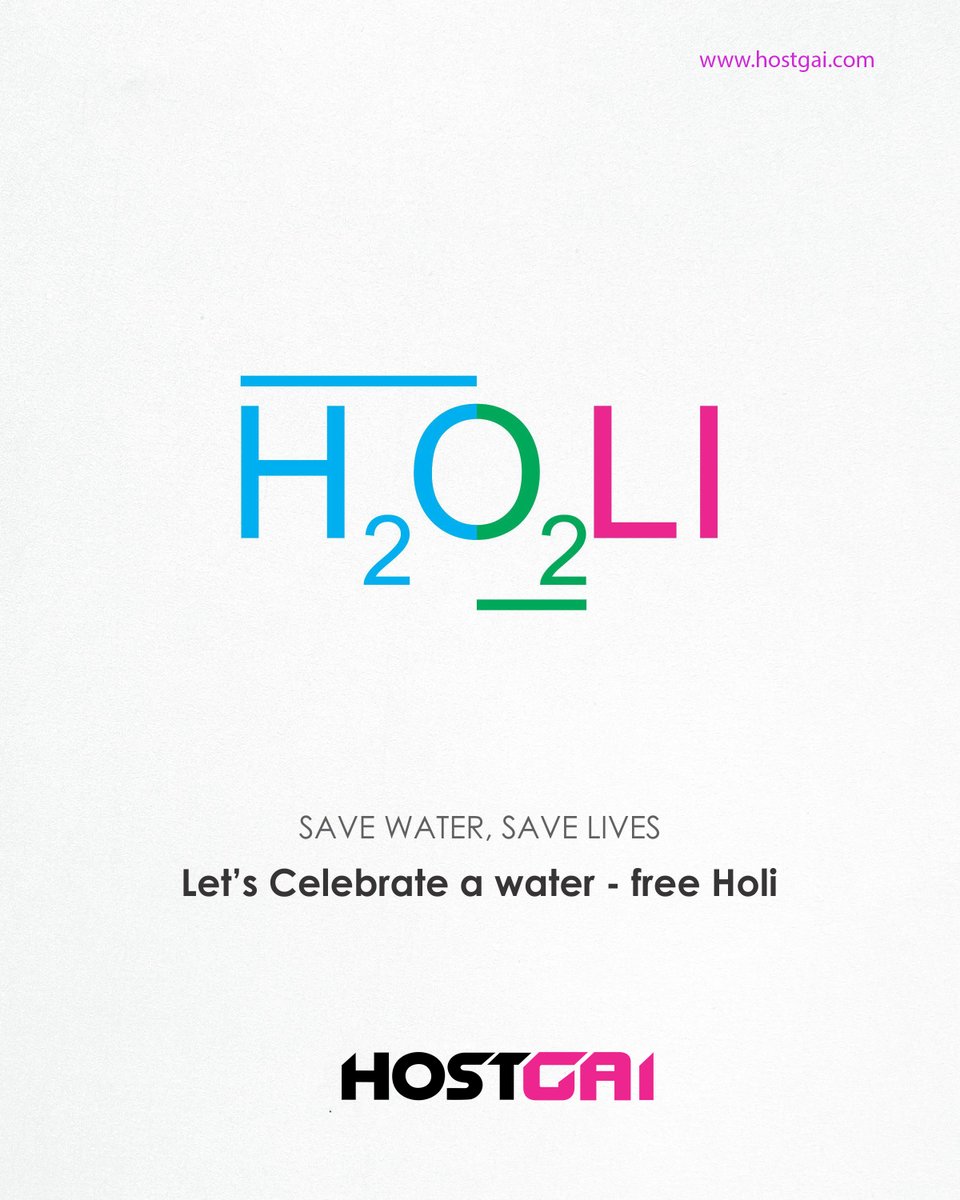 Hostgai's tweet photo. Let the colors of Holi spread the message of peace and happiness.

✌▶️https://t.co/jt1hNroPV2️m/ https://t.co/uht8yQkOUr