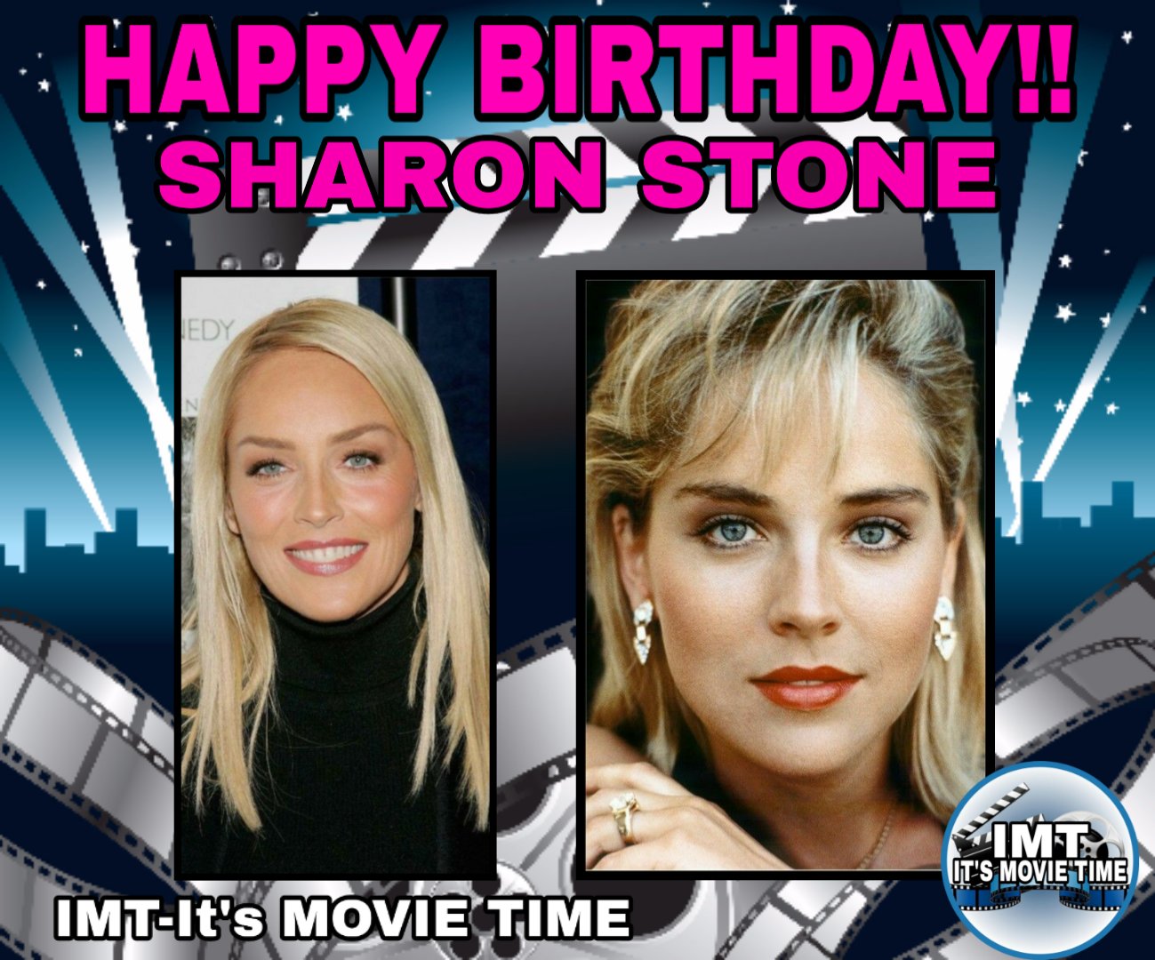 Happy Birthday to the Beautiful Sharon Stone! The actress is celebrating 62 years. 