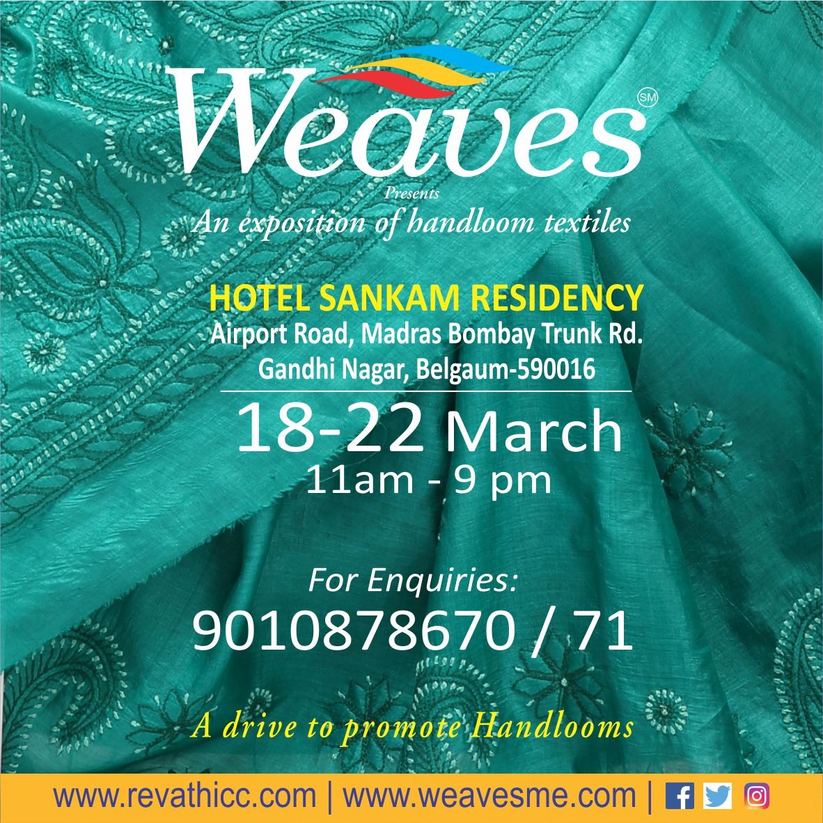 Weaves Handloom Exhibitions tweet media