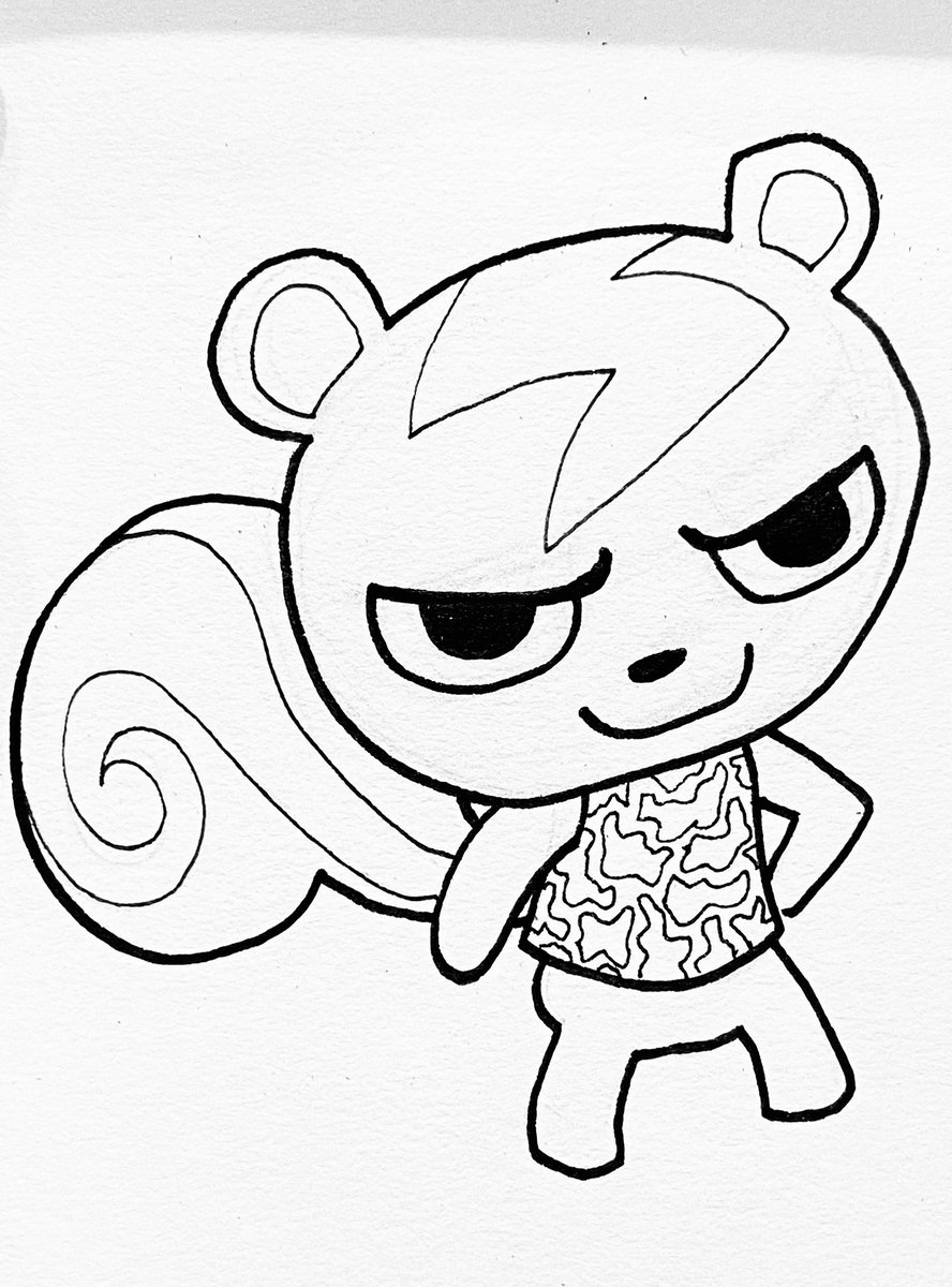 GB_COMICS's tweet photo. Oops! Forgot to post these yesterday! Static the squirrel and a hedgehog. #DrawLent https://t.co/IvRqNnAHdL