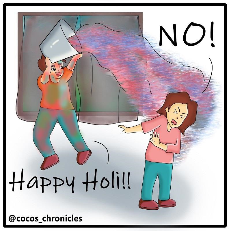 ChroniclesCocos's tweet photo. That's how we play holi💦
Webtoon:
https://t.co/SEuYdBqbVX

Tapas:
https://t.co/ir90yRiioB

#holi #Holi2020 #HoliHai #HappyHoli #HoliFestival #होलीहै
#makecomic #webcomic #webtooncanvas #webtoon #couplegoals #relationshipcomic #funnycomic #digitalcomic #comicoftheday #dailycomic https://t.co/KqIAOBmCx3