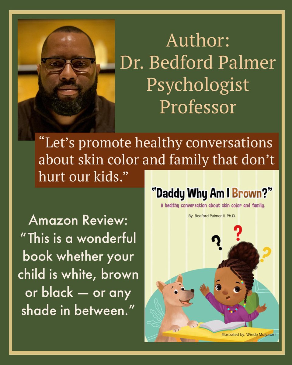 Help me promote healthy conversations about skin color and family! deeperthancolor.com #DaddyWhyAmIBrown #childrensbook