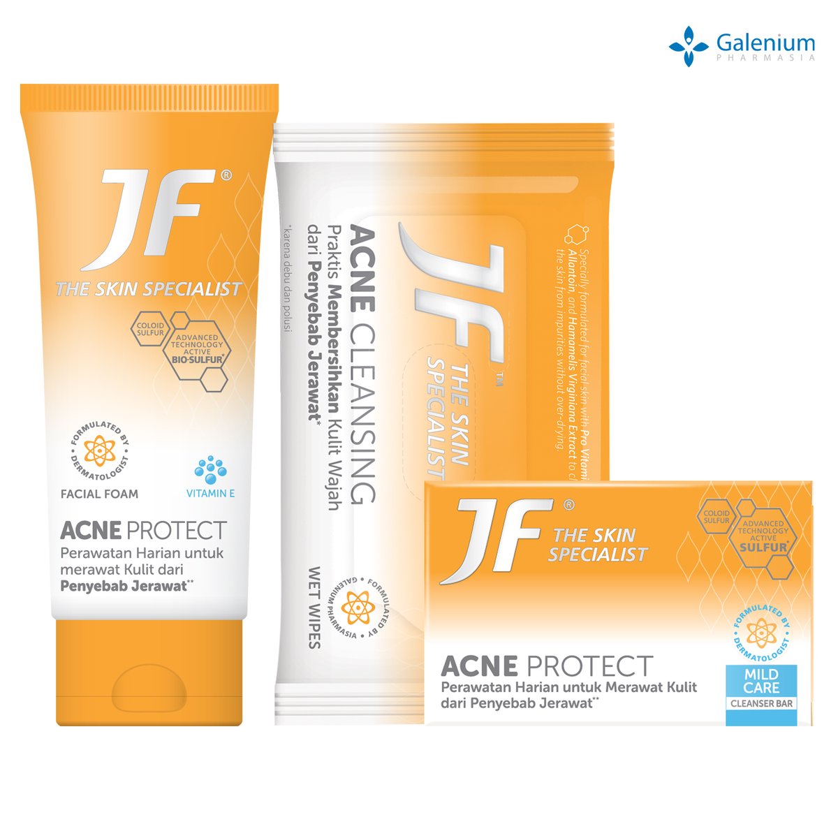 JF_TSS's tweet photo. #JFacne terdiri 3 rangkaian : 
1. JF AntiAcne dipakai saat berjerawat,
2. JF Acne Spot Care dipakai setelah jerawat sembuh, utk menghilangkan noda bekas jerawat,
3. JF Acne Protect, mencegah jerawat datang lagi, terdiri dari Mild Care &amp; Oily Care
#jfnewlook #jfacne https://t.co/QO0i9DPhAX