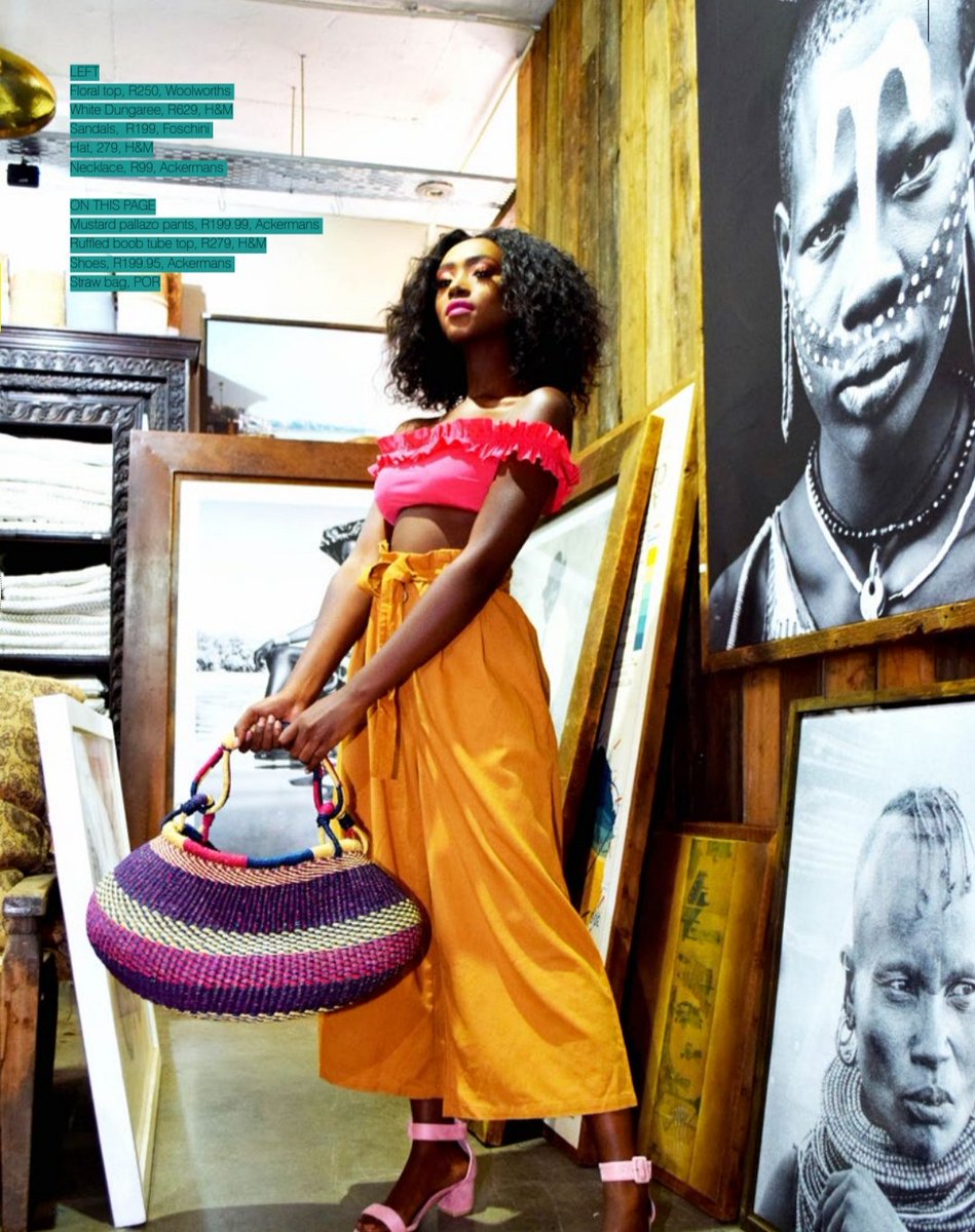 SteeleModels's tweet image. Onalenno for Bloss Africa Magazine