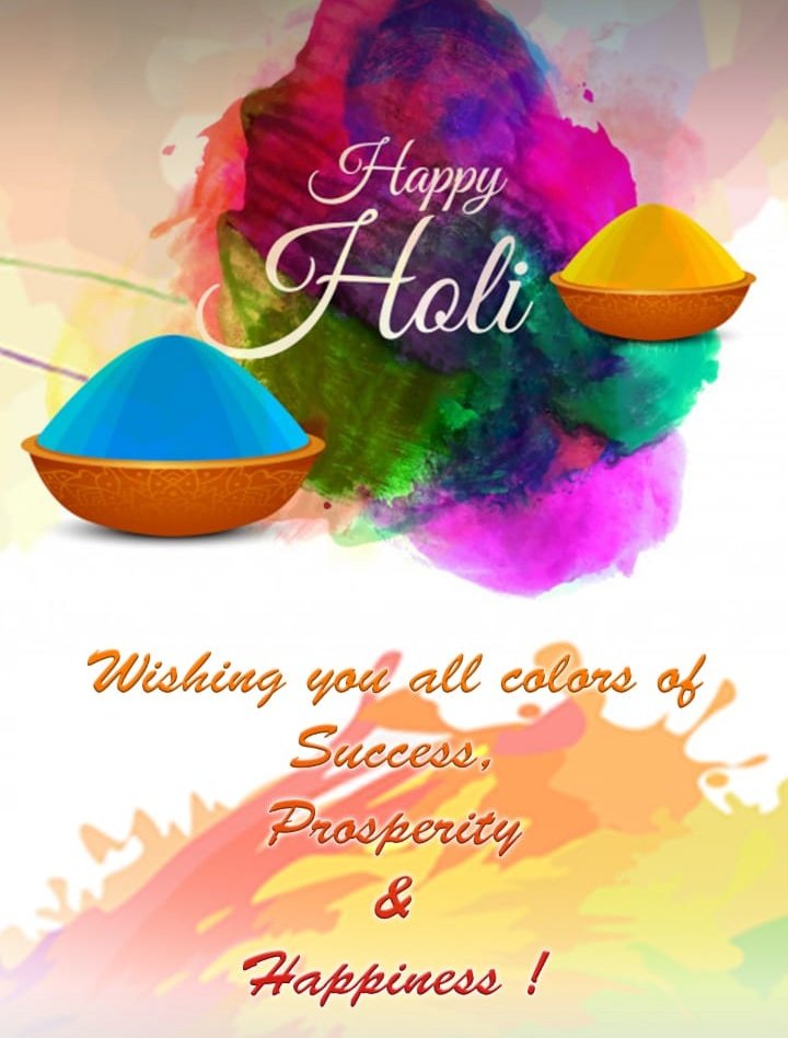 dhananjay2828's tweet photo. Bright colors, water balloons, lavish gujiyas and melodious songs' are the ingredients of perfect Holi. Wish you a very happy and wonderful Holi. #HappyHoli https://t.co/mNYz5kf00o