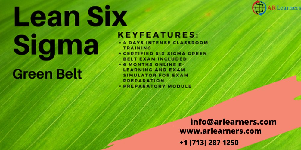 Sarahjohnes9's tweet photo. Lean Six Sigma Green Belt Certification Training Course In Auburn, WA--ARLearners
The Lean Six Sigma Green Belt Certification program is the second stage in the Lean Six Sigma Masters program.
#lssgbtraining #lssgbcourse #lssgbcertificationcourse
https://t.co/6rTkVYiFHr https://t.co/GerDcPeG3a