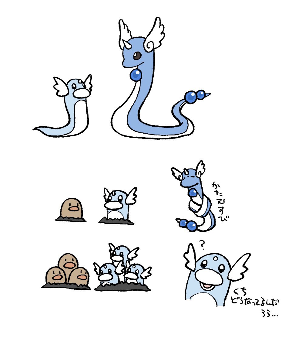 デデンネ ルガルガン(夜) ホエルコ、ホエルオー ミニリュウ、ハクリュウ 