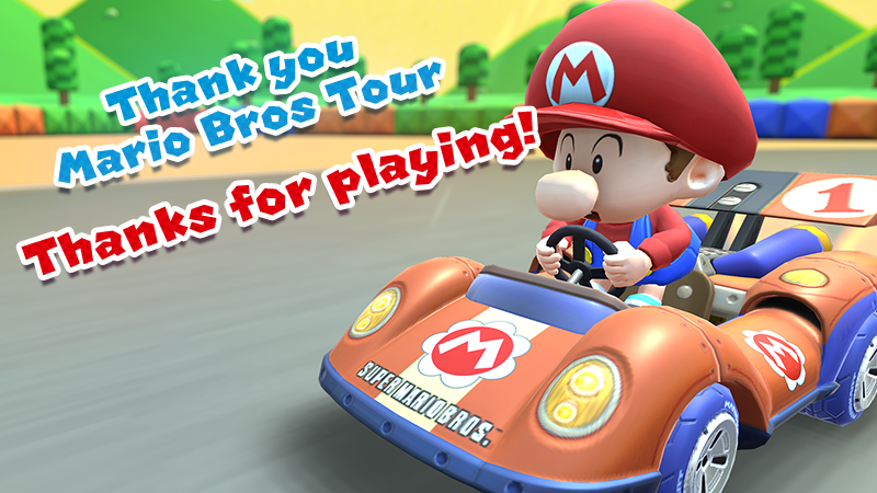 Mario Kart Tour Twitterren The Mario Bros Tour Is Almost Over Thanks For Racing Next Up In Mariokarttour The Baby Rosalina Tour On Mar 10 11 Pm Pt T Co Tkhiykkidx