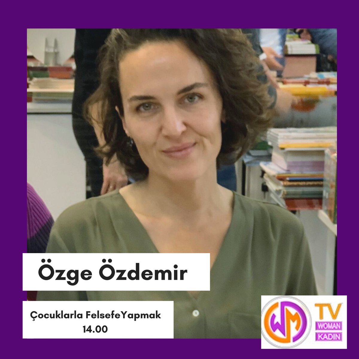 Bugün 14.00'te Woman Tv canlı yayınında 🌟