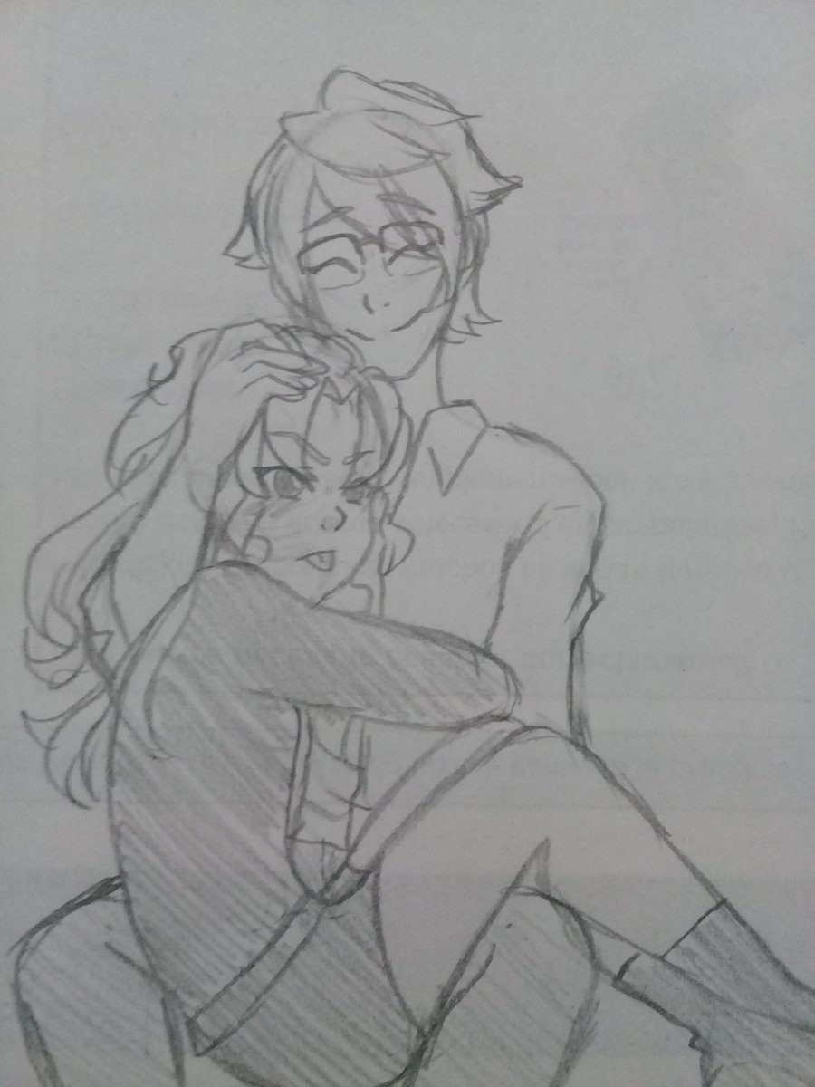 DogMuzu's tweet photo. When your lover notices you😂😋 #Fanarts #tatsumido #Tatsuyakiyama #MidorikawaRiuji https://t.co/oLGEfGPgO1