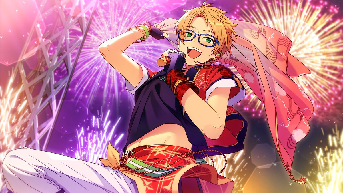  TRICKSTAR  makoto yuuki— PROS- huge sweetheart just look at him- infectious smile- will be your NUMBER ONE FAN... if he loves you he will overflow with it — CONS- there is a 100% chance you will end up in a fistfight with izumi sena