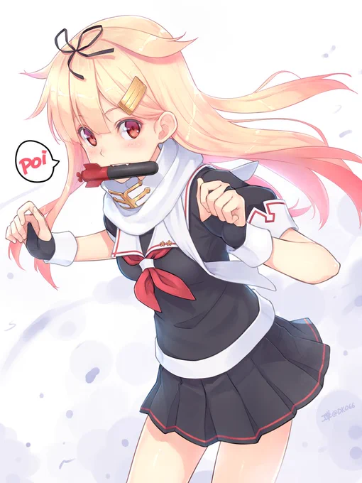 #夕立流し 
ソロモンの悪犬poi~ 