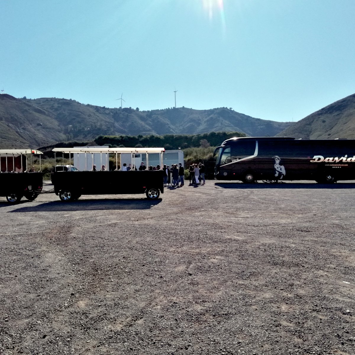 Dentro de la Sierra Minera de Cartagena - la Unión se encuentra la mina de uso turístico Agrupa Vicenta, que podéis visitar con un tren caracterizado como una antigua locomotora de vapor y revivir la época minera del s. XIX. ¡Toda una experiencia! 📷 Emilio