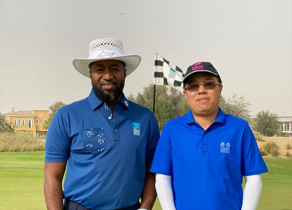 gex_inc's tweet photo. The Chairman MIE Events meets up with @HassanAliJoho in Dubai over a business golf match.
The Governor officially endorses the much awaited @africamotorfest 
#AfricaMotorfest #MombasaCounty #Mombasa #Carlovers https://t.co/V8Kwyb9loR