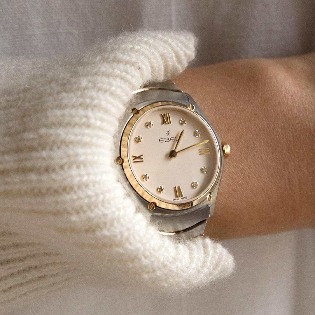 firstclasswatch's tweet photo. Gently refined 🌹

The Sport Classic Lady from EBEL.

#Ebelwatch #beautymarriesfunction #swissmade https://t.co/nbmg7X2nBp