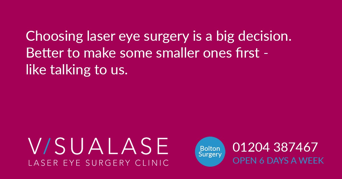 visualaseuk's tweet image. Sick of paying for contact lenses every month? Save yourself the hassle (and cost) of contacts with laser eye correction with Visualase. Book your no-obligation consultation today: visualase.com