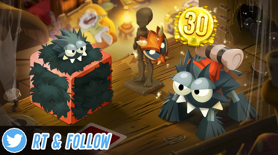 DofusTouch's tweet photo. 🕷️🕸️ Le pack Rakariatre est de retour dans la boutique #DOFUSTouch ! La rotation Prestige a aussi été effectuée.

➡️ RT &amp; FOLLOW pour tenter de gagner un pack, tirage au sort jeudi 🙏 https://t.co/ptuiAJjYbZ