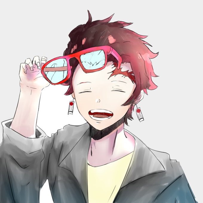 色雫(いろな)さんがTwitterに投稿した竈門炭治郎(鬼滅の刃)のイラスト。
