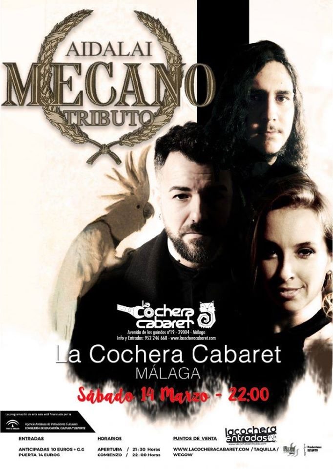 lacocheracabare's tweet photo. ESTA SEMANA... @ernestozuazo @LaMedinaEs #quimericocabaret #tributoamecano
https://t.co/gzlJVajLgr https://t.co/C7Emwu8WhW