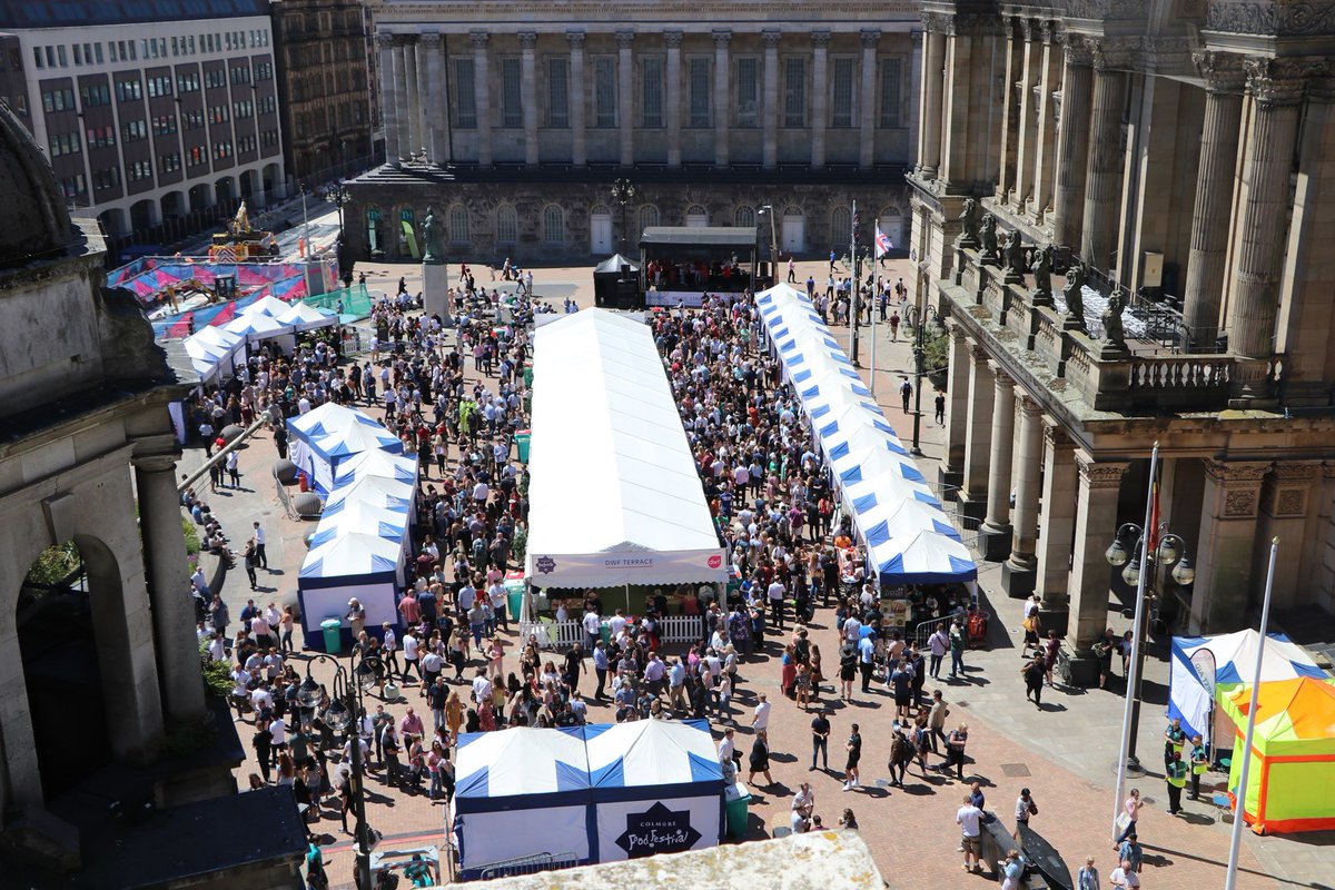 Are you excited for the 10th anniversary of Colmore Food Festival this year? We’re super excited to be supporting the @ColmoreBID with the event on 3rd & 4th July, this year taking place on Centenary Square. More details to come: colmorebusinessdistrict.com/event/colmore-…
