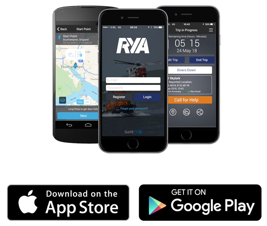 Boat users – help us help you! 🌊🚤🌊

Download the FREE <a href="/RYA/">RYA</a> <a href="/SafeTrx/">SafeTrx</a> safety app so we have your details in an emergency where every second counts. 🚨🚁 

Remember <a href="/SafeTrx/">SafeTrx</a> supersedes CG66. A registration only option is also available online 👉 safetrx.rya.org.uk