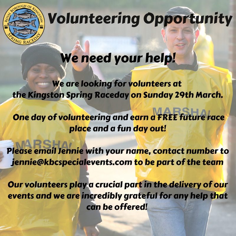 Love volunteering? Love running? Love cheering? We got all three covered for you.

Please read on and volunteer for us if you would like a #FREE race place and a #FUN day out 😄