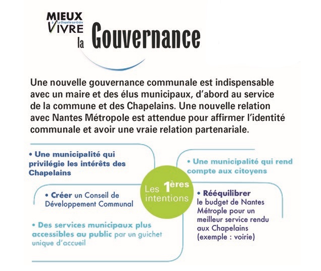 2020Erwan's tweet photo. 📢Retrouvez le 1er thème de notre programme pour #MieuxVivreàLaChapellesurErdre : LA GOUVERNANCE ! https://t.co/DZu3HwZVpb