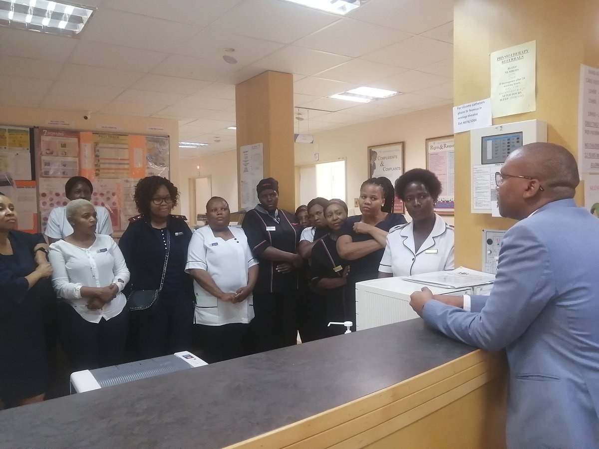bandilemasuku's tweet photo. We applaud the amazing work of the team at Charlotte Maxeke Hospital, and the feedback they shared with us. We are continously learning and improving our systems.
#MpiloYam
#GrowingGautengTogether https://t.co/Fk052OiskI