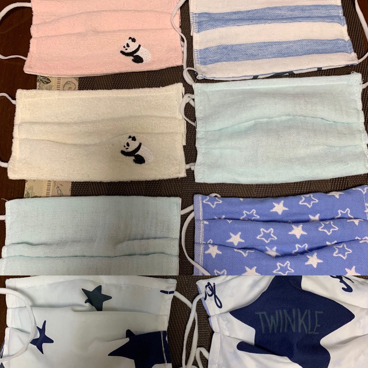 マスク作りハマってます。DANCITYのお客様で要る方に順番にお渡し致します🤗