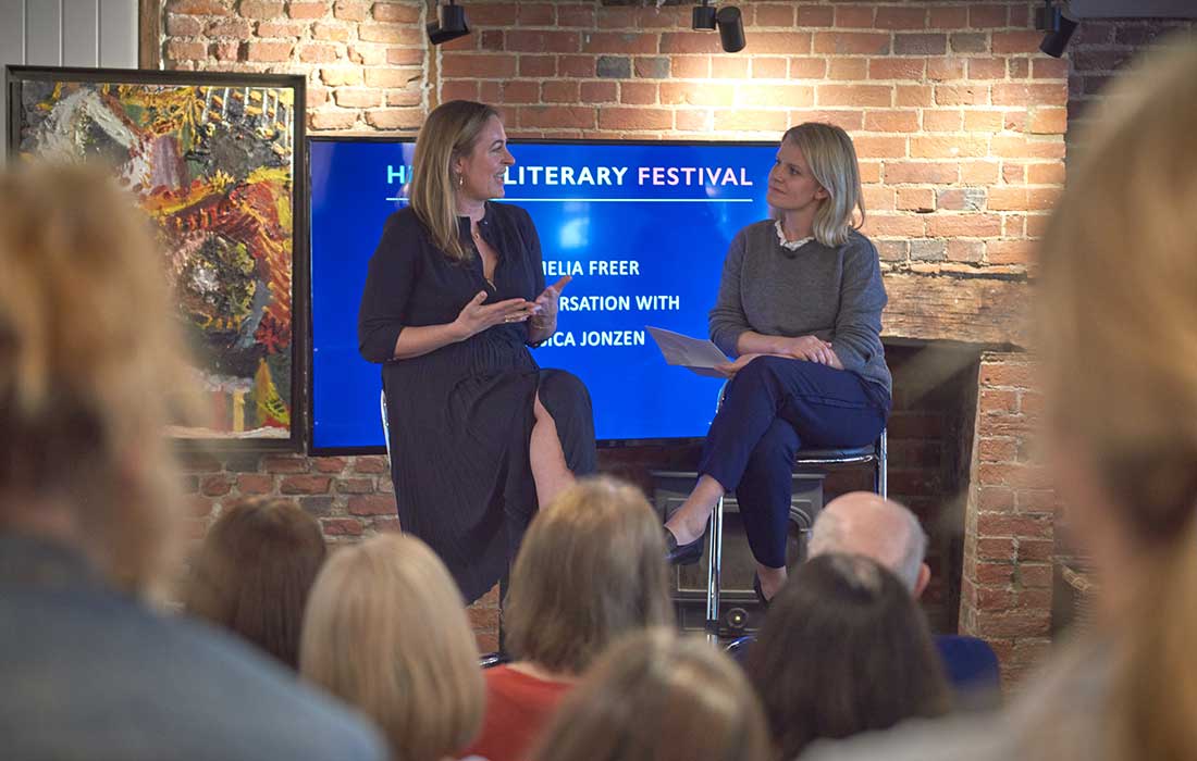 We had a brilliant morning at the Hart Street Tavern with nutritionist Amelia Freer and interviewer @JessicaJonzen . Thank you to everyone who came along to this fascinating talk on food and nutrition. Hope you all enjoyed the delicious brunch! #ameliafreer 📸 by @scarletp