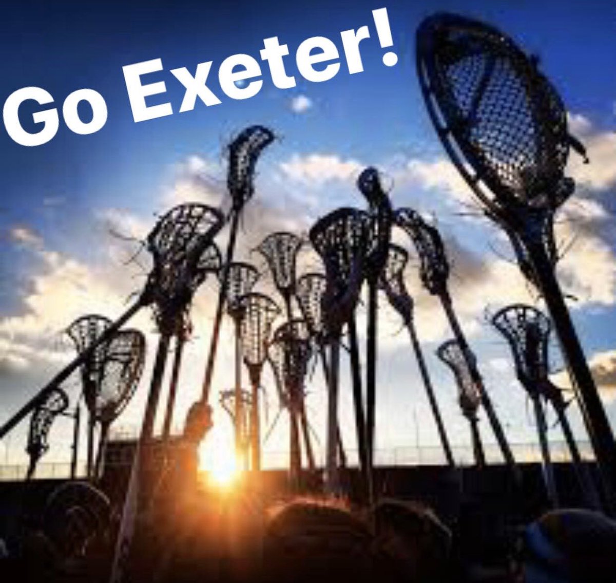 SisFarinelli's tweet photo. Wake up, it’s game day! See you at the stadium tonight for 6:00 scrimmage.... our Exeter Eagles face the Great Valley Patriots 🥍🦅💙
#ExeterStrong #reprEsent #SeeYouInTheStands https://t.co/W4mDFVpxQ7