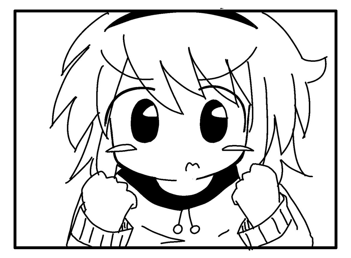 可愛く描けた 