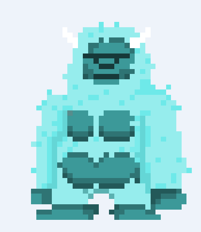 studios_deity's tweet photo. An enemy for our snow biome. A big scary yeti! You definantly dont want to fight that!

TOTUM Roll - Coming soon

#indiegames #indiegamesdevelopers #indie #games #gamer #underdevelopment #gamedev #gamesdevelopment https://t.co/A20wZz1aI4