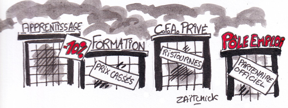 BlaguesDessins's tweet photo. Le #DessinDePresse de Zaïtchick : (Dé)formation professionnelle
Retrouvez Zaïtchick : https://t.co/j2fHwS2jgp
#DessinDeZaitchick #ActuDeZaitchick #Humour #ÉcoleDeLaConfiance #FormationProfessionnelle #LoiBlanquer #Apprentissage #ÉducationNationale #PôleEmploi #JeanMichelBlanquer https://t.co/mVqvLI4m2m