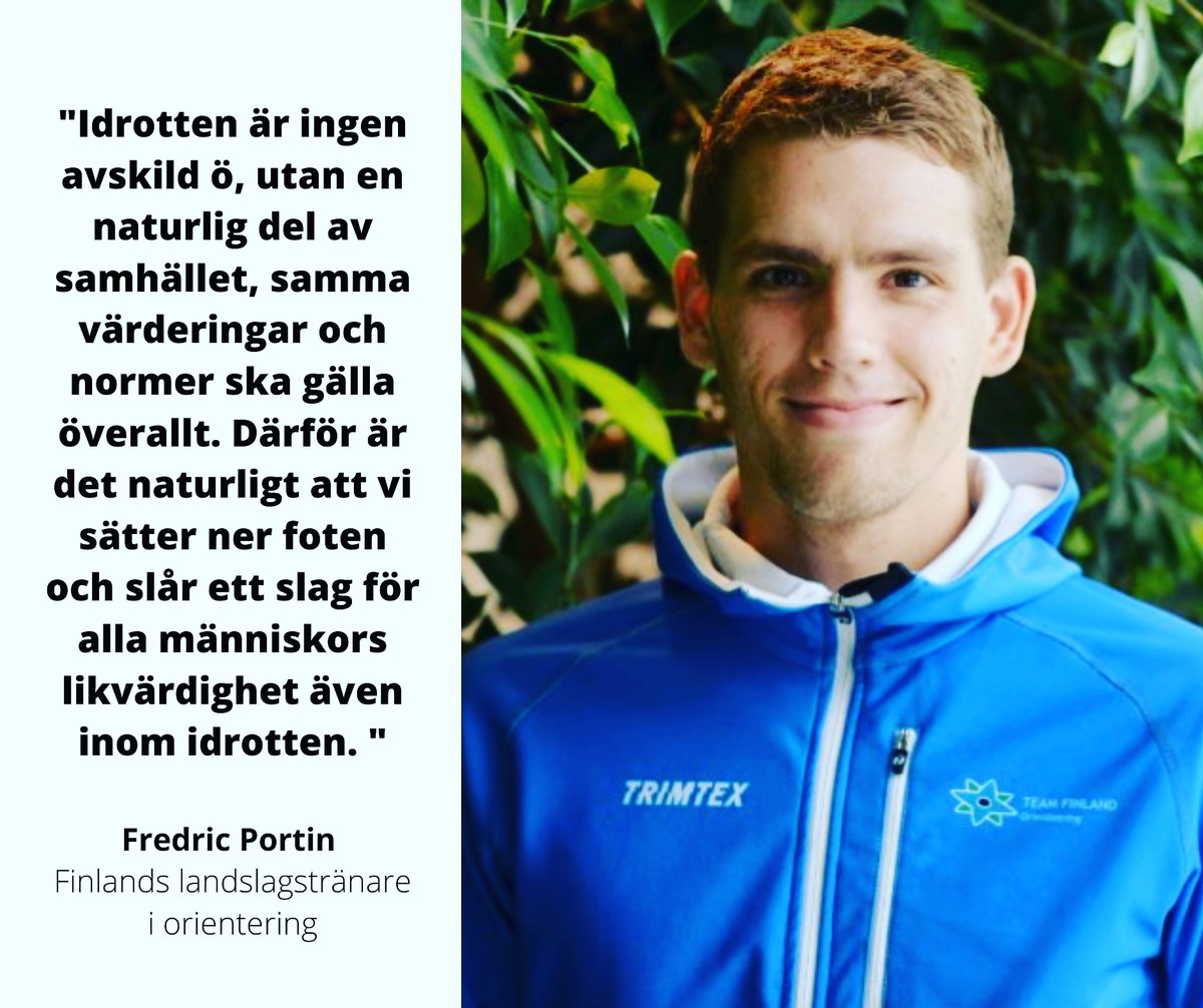 Följ med kommande dagar vad våra ambassadörer tänker kring #veckanmotrasism. Först i tur: <a href="/fredricportin/">Fredric Portin</a>