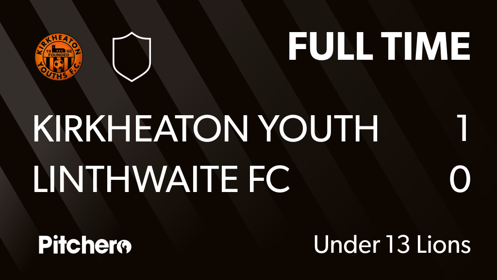 kirkheaton_yfc's tweet image. FULL TIME: Kirkheaton Youth FC 1 - 0 Linthwaite FC
#KIRLIN #Pitchero
kirkheatonyouthfc.com/teams/13131/ma…