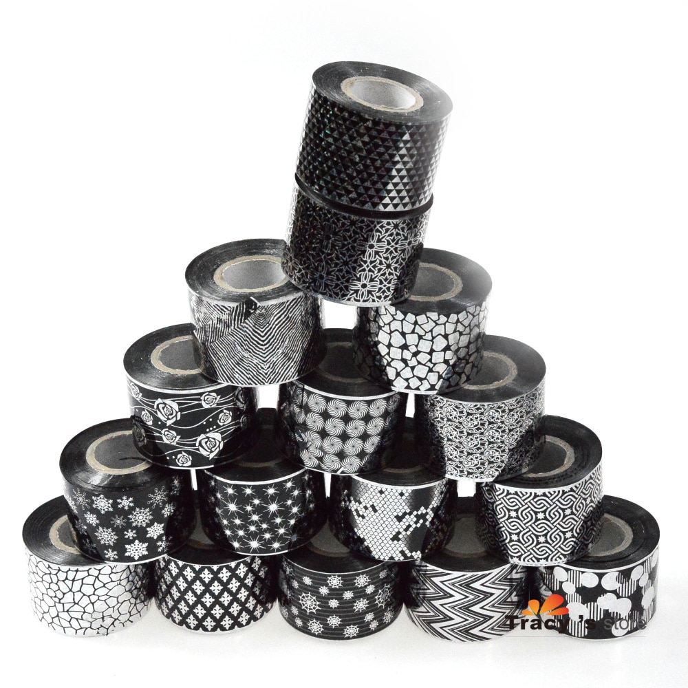 ManicureOutlet's tweet photo. #manicureoutlet Wholesale 16 Rolls Nail Art Transfer Foils Black Glitter Lase ... https://t.co/XRgm89N5sr https://t.co/XL1cDSjKLC