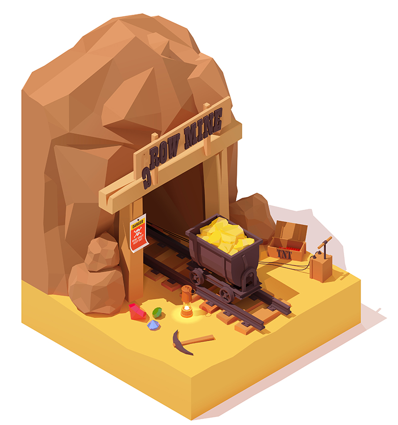 vector_icons's tweet photo. #isometric #goldmine
#Shutterstock
https://t.co/J79RxxljMN
#Creativemarket
https://t.co/bRm3Huteud
#vector #lowpoly #vectorart #low #poly #3d #coreldrawx8 #mine #mining #goldmines #mining #cartoon #dynamite #GoldRush #illustration #minecart #shaft #cryptocurrency #Crypto https://t.co/LQM8IUt5ZK