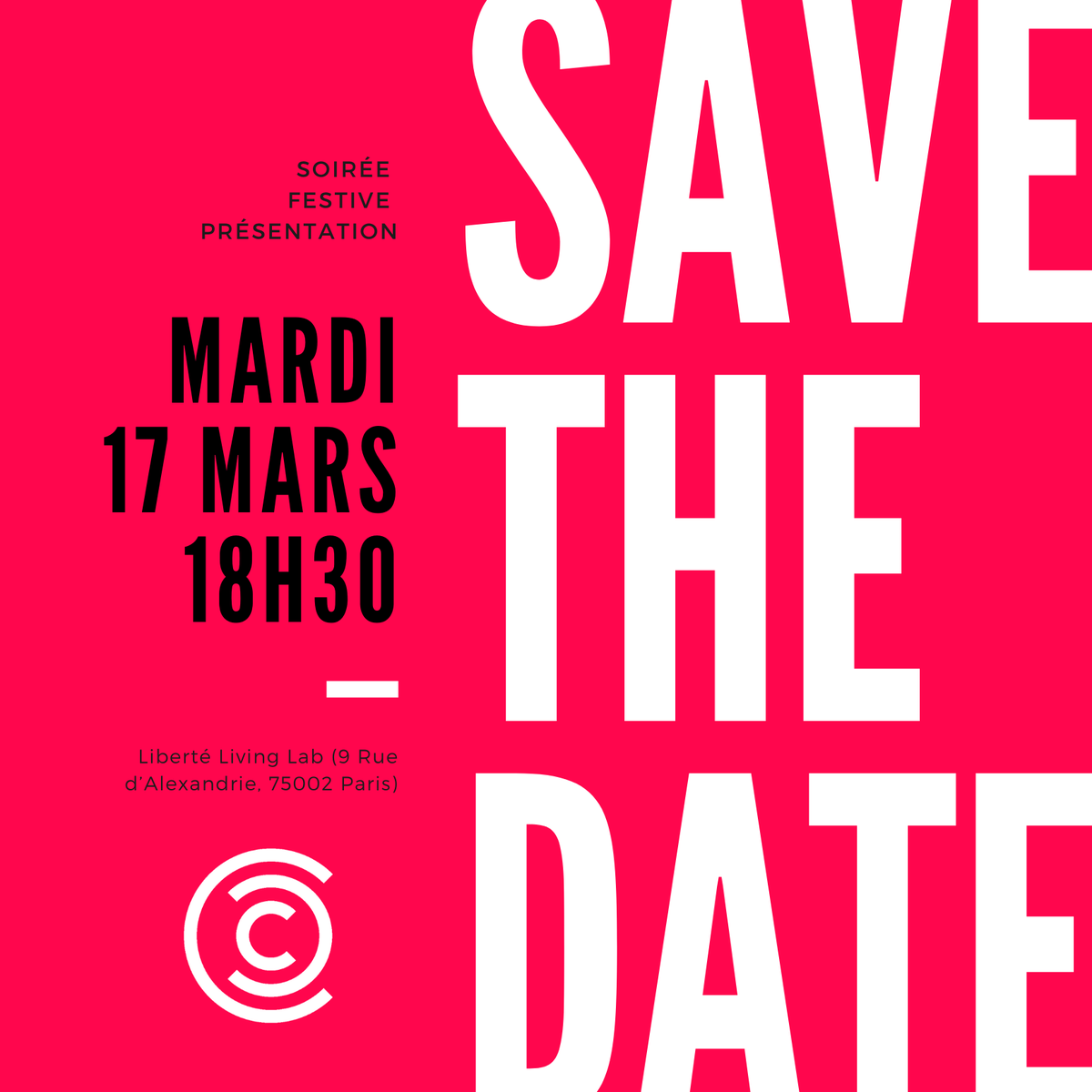 Collectif_CC's tweet photo. Le collectif CC organise sa soirée de présentation le 17 mars à 18h30 ! au @LIBERTE_LL 
Cette soirée s’adresse à tous les acteurs acteurs de la #recherche et entreprises qui veulent découvrir l’approche #RechercheAction 
Soirée gratuite sur inscription https://t.co/dHXRhcXlvw https://t.co/RTbK419oDu