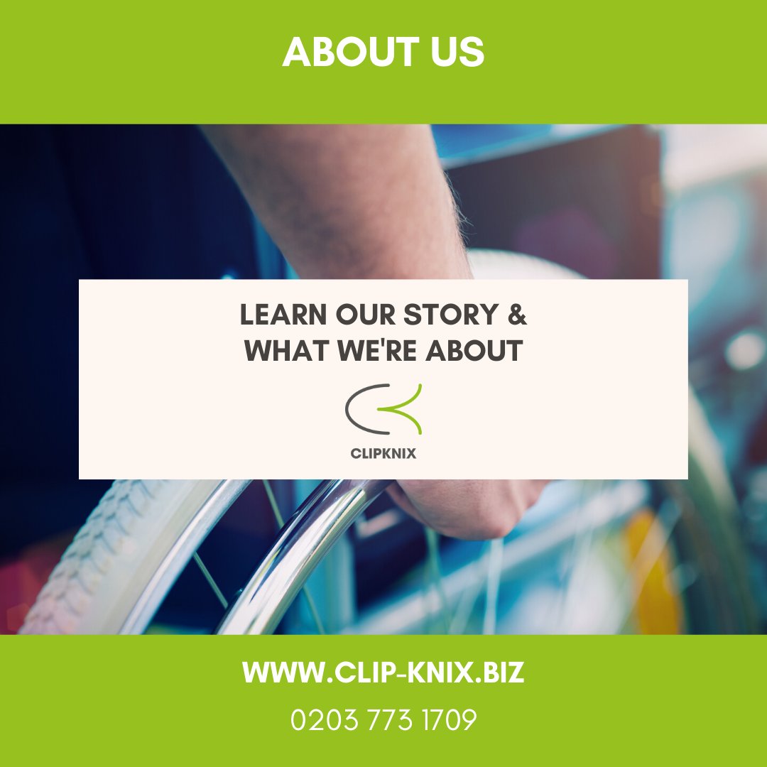 Would you like to know a little more about us here at Clip Knix? You can read our story by visit our website – bit.ly/2sGNKwG