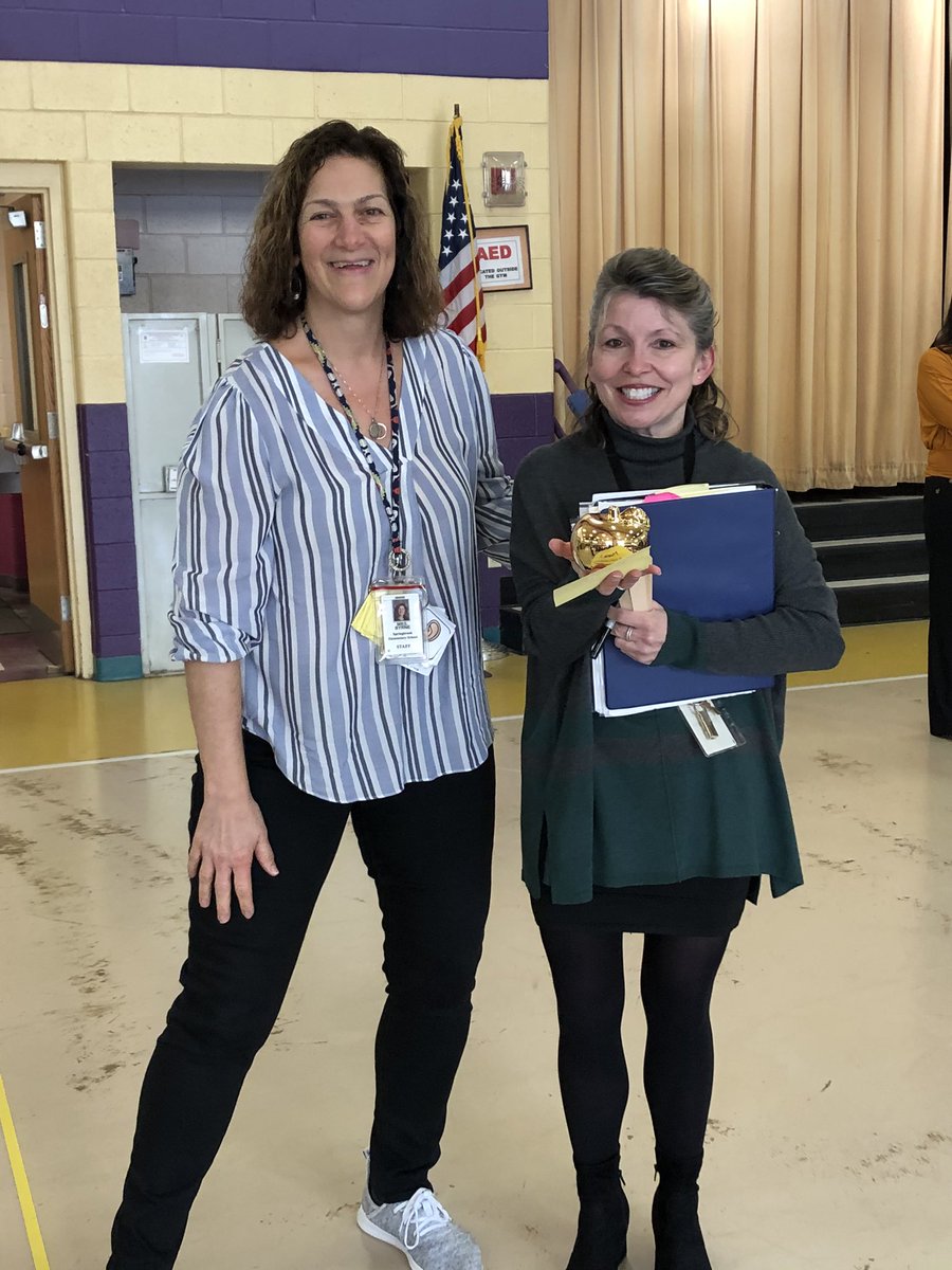 smartin0907's tweet photo. Congratulations to Maria Raimondo, Springbrook’s apple award winner. Thank you for your unerring kindness! https://t.co/AlnxevQGMv
