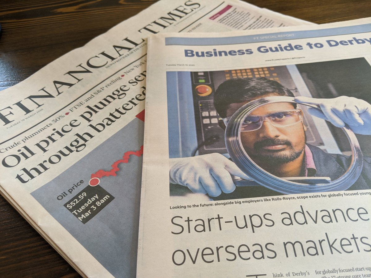 _Katapult's tweet photo. "We capture the innovation and creative spirit of Derby" - read our feature in today's Financial Times 📰

Front page of FT's Business Guide to Derby - Start-ups advance to test overseas markets

https://t.co/KCCroNTe5D

#ThemingExperts #ThemedEntertainment #ExperienceDesign https://t.co/mhNHWAVdzL