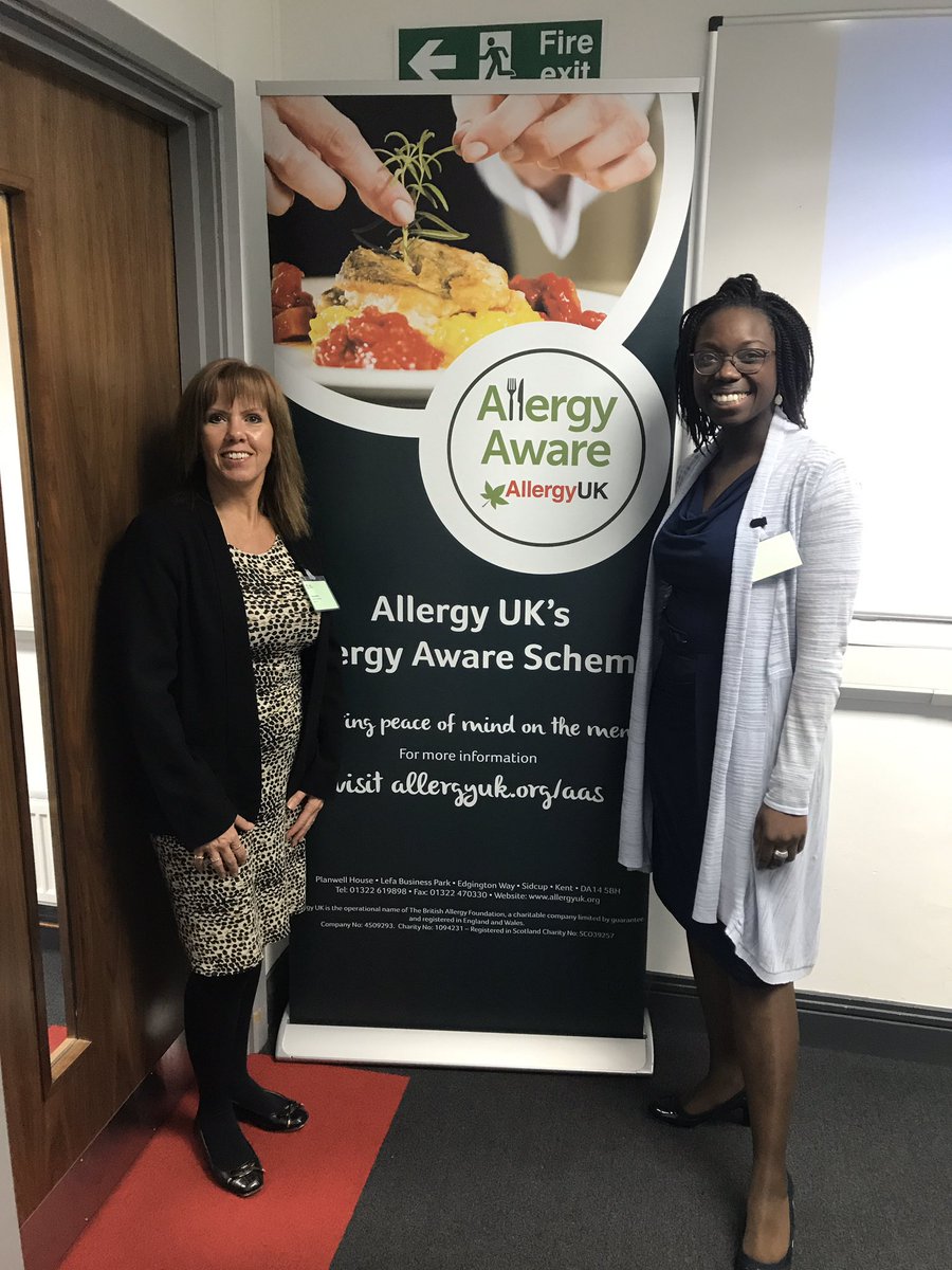 Chairing the Food Safety Conference Salford Uni #foodsafetyconf #itstimewetookfoodallergyseriously! #allergyuk #allergyaware