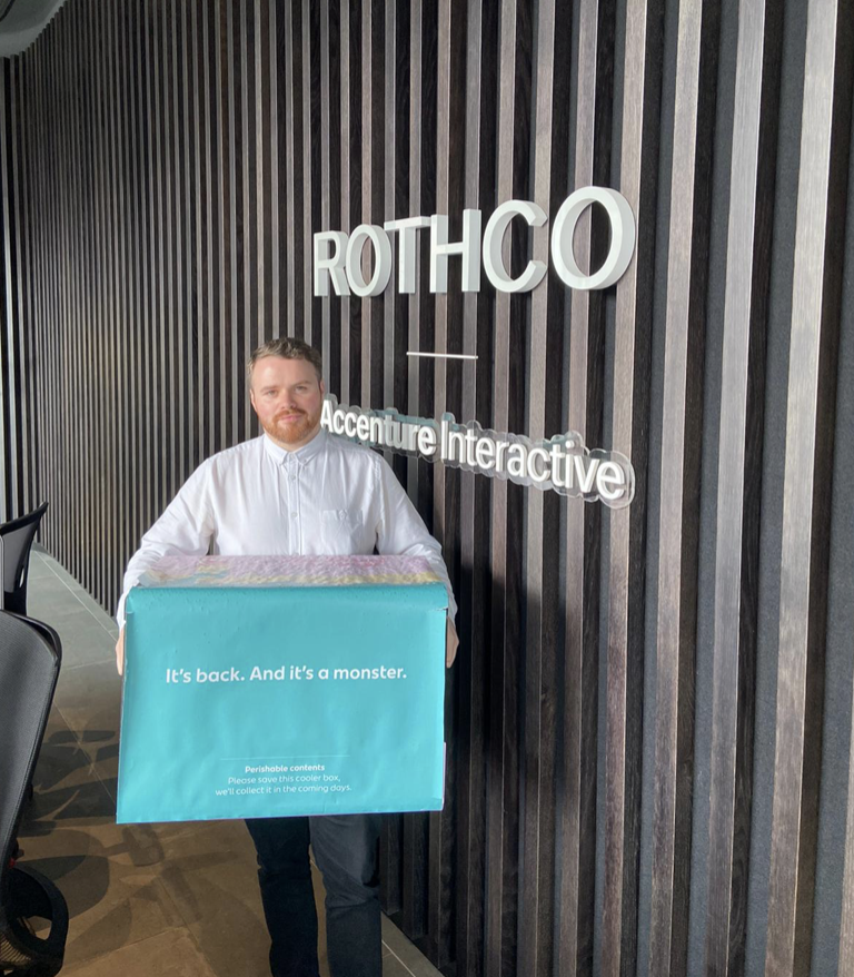 Proof of @wearerothco accepting the MONSTER challenge 👾🍦#TheDirectChallenge