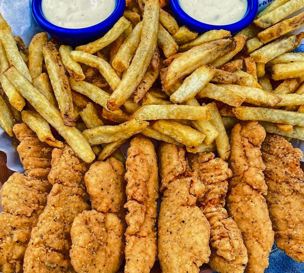 Chicken Tenders &amp; Fries
#Food #FoodPorn #Photography