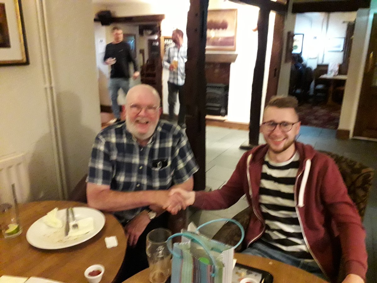 Lovely to welcome a colleague from Leipzig to work with us on the Wye Valley Challenge - thanks Clemens, it has been a pleasure!